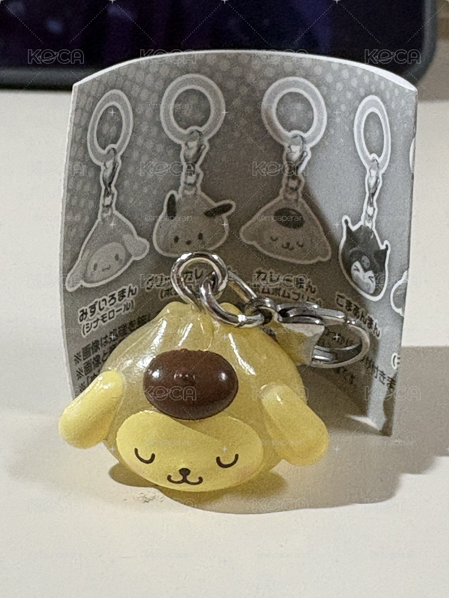 布丁狗包子吊飾