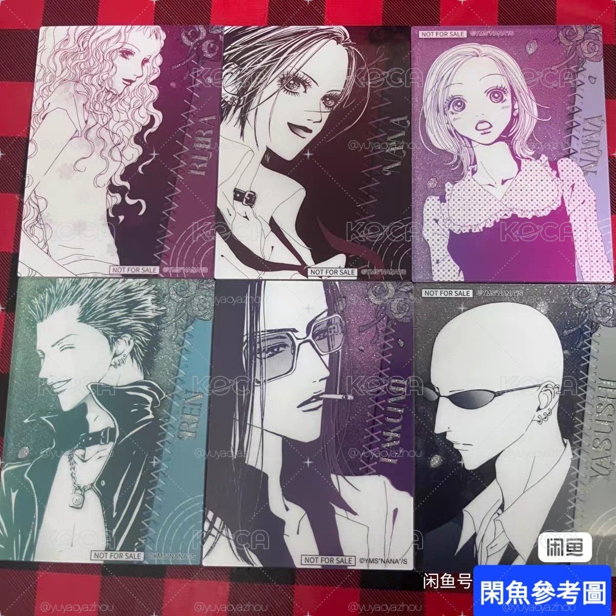 NANA中國聯名滿額贈壓克力閃卡