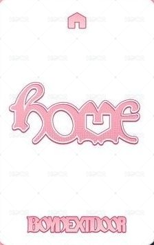 HOME hello82 單封 特典卡  背面