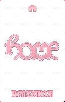 HOME hello82 單封 特典卡  背面