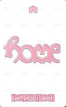 HOME hello82 單封 特典卡  背面