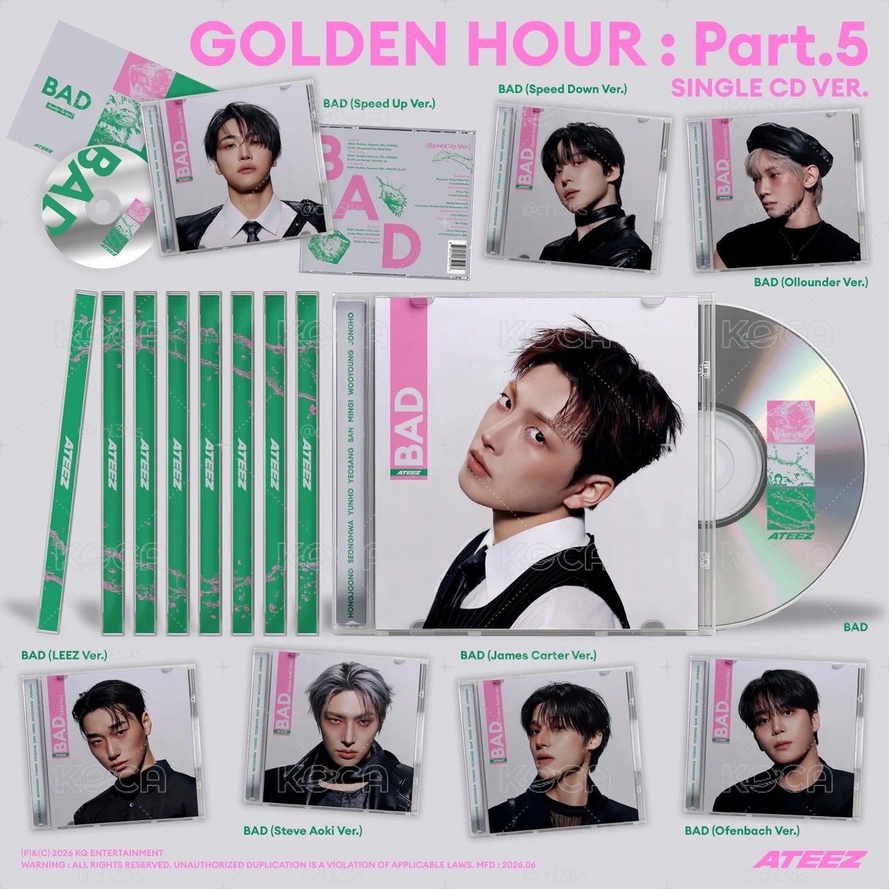 GH3 美國單曲CD 一套