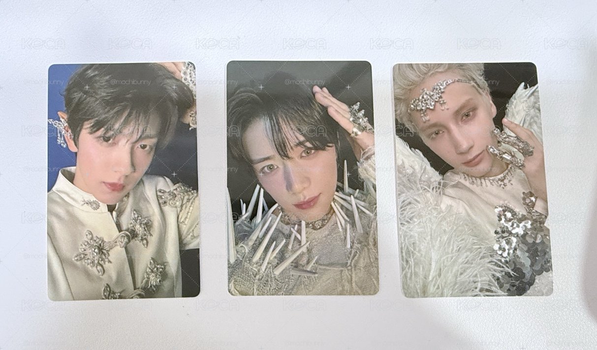 TXT❄️正四 日咖 單封 特典卡 
