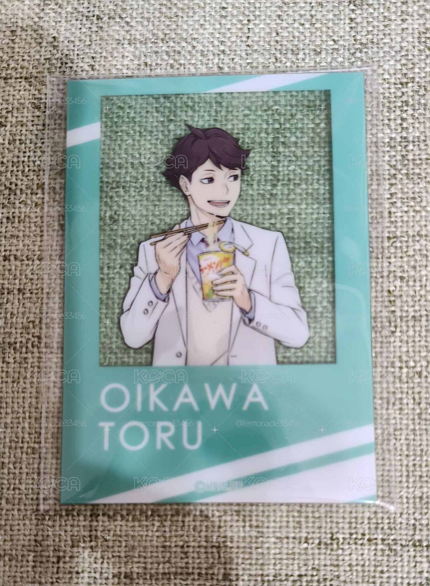及川暖呼呼系列壓克力卡