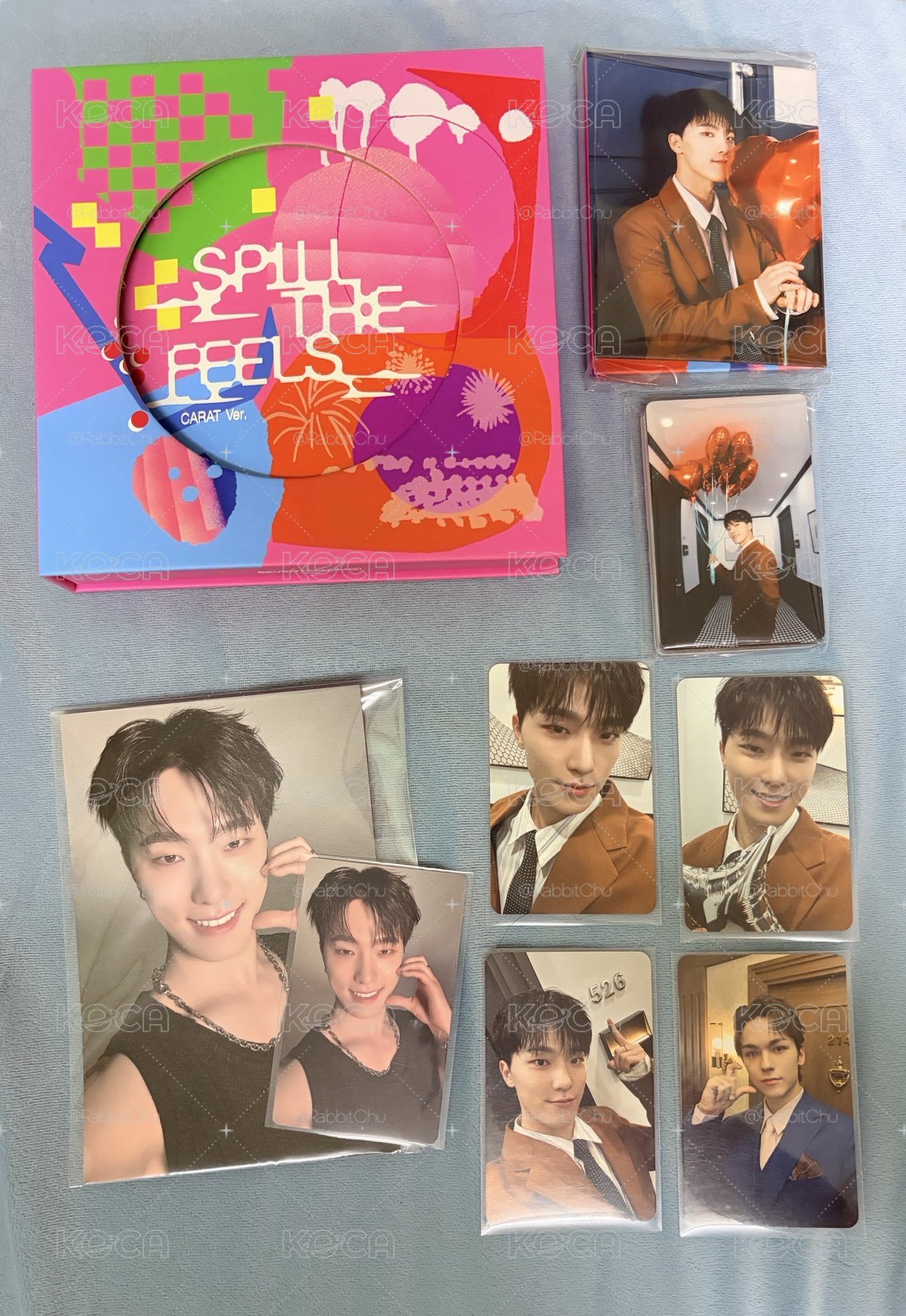 SEVENTEEN 迷12 SPILL THE FEELS 克拉盤