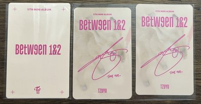 子瑜💙BETWEEN 1&2專卡小盤