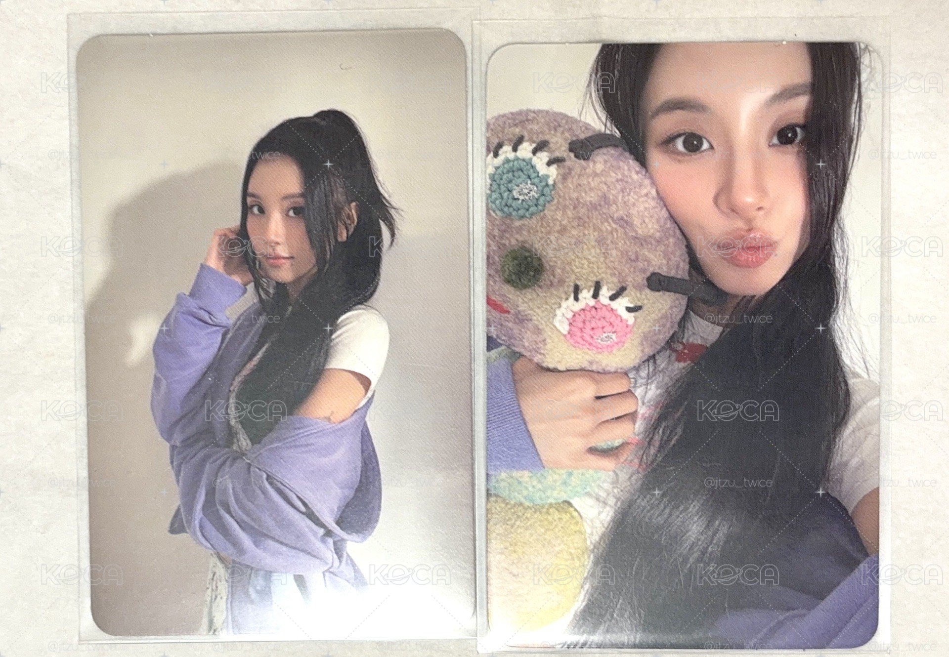 策略彩瑛單封小卡*2