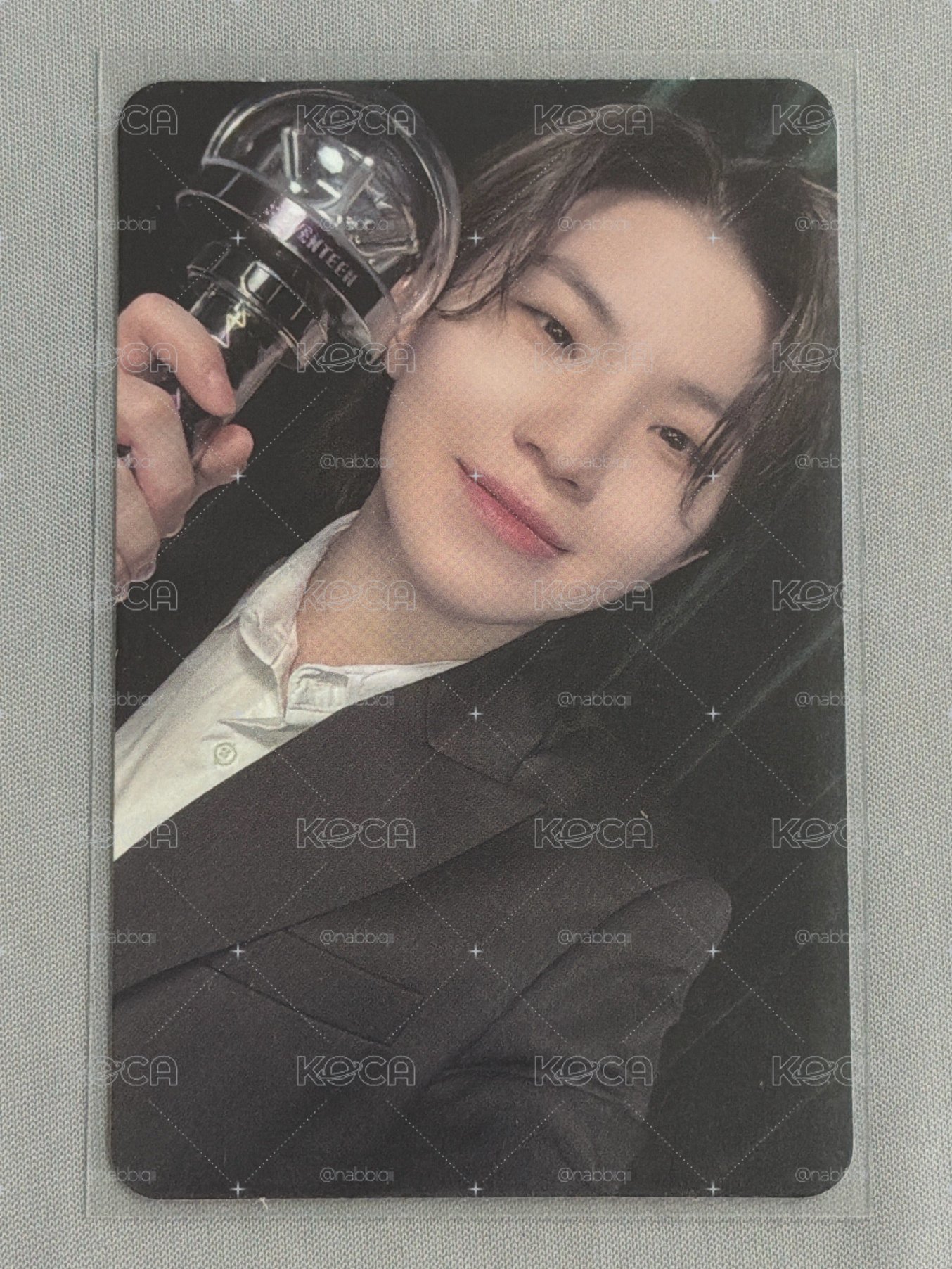 Woozi right here粽卡