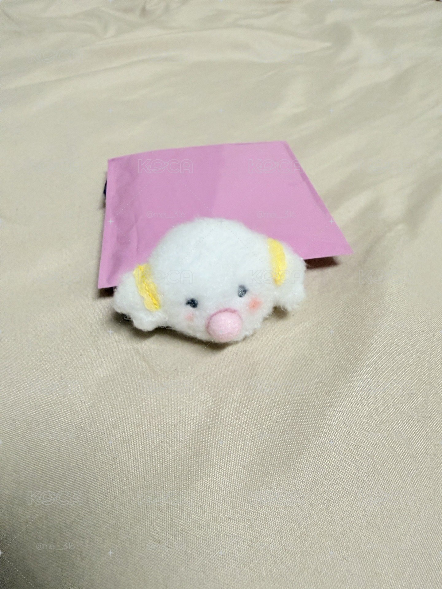 小麥粉精靈 奶嘴髮夾