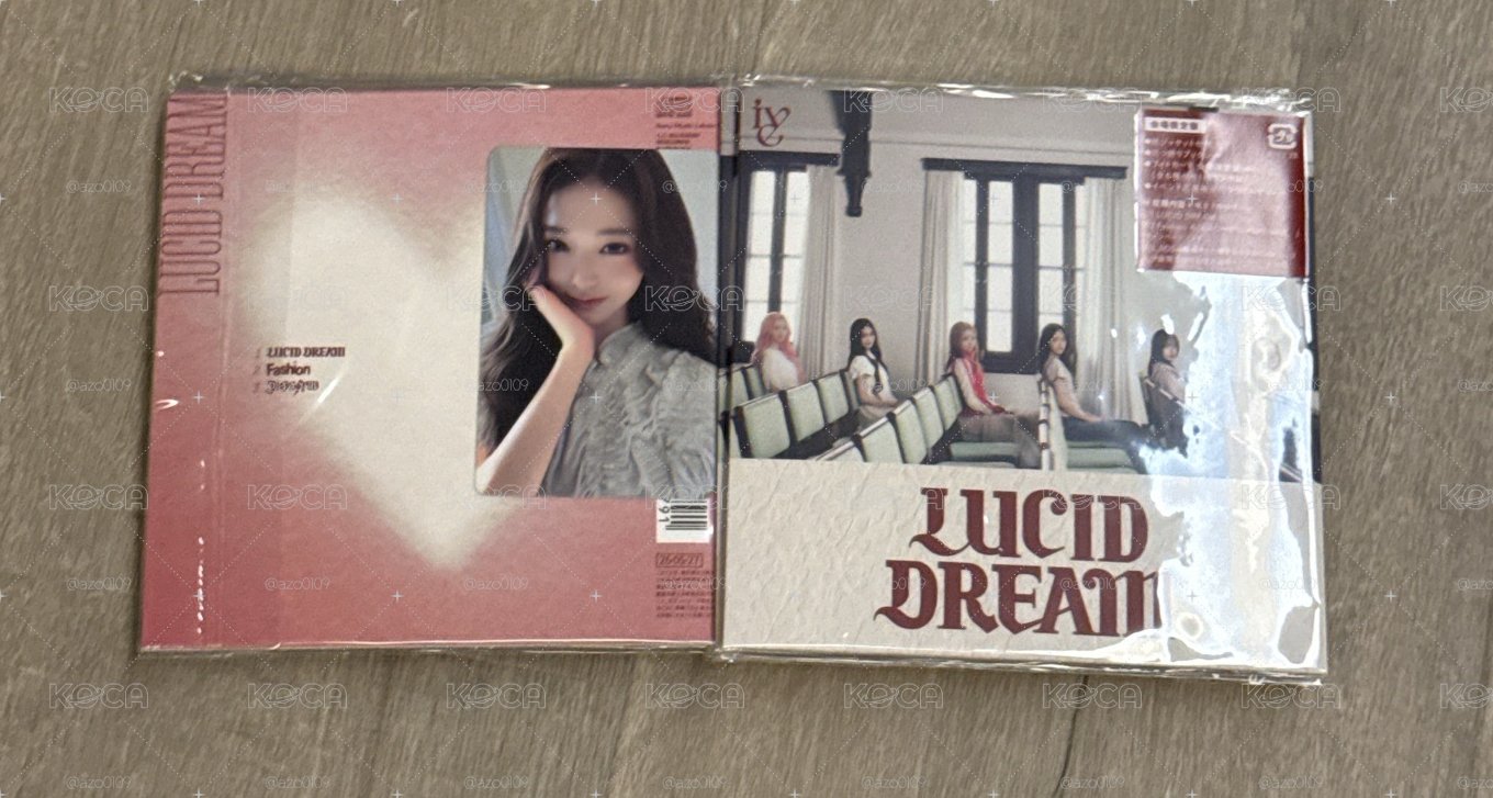 LUCID DREAM 會場限定盤 專輯卡 已拆全專無應募券 員卡