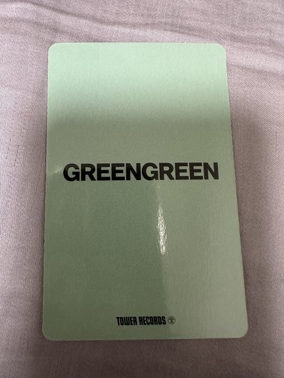 Cortis GREENGREEN Juhoon 金主訓 TOWER RECORDS 塔店 預售 特典卡
