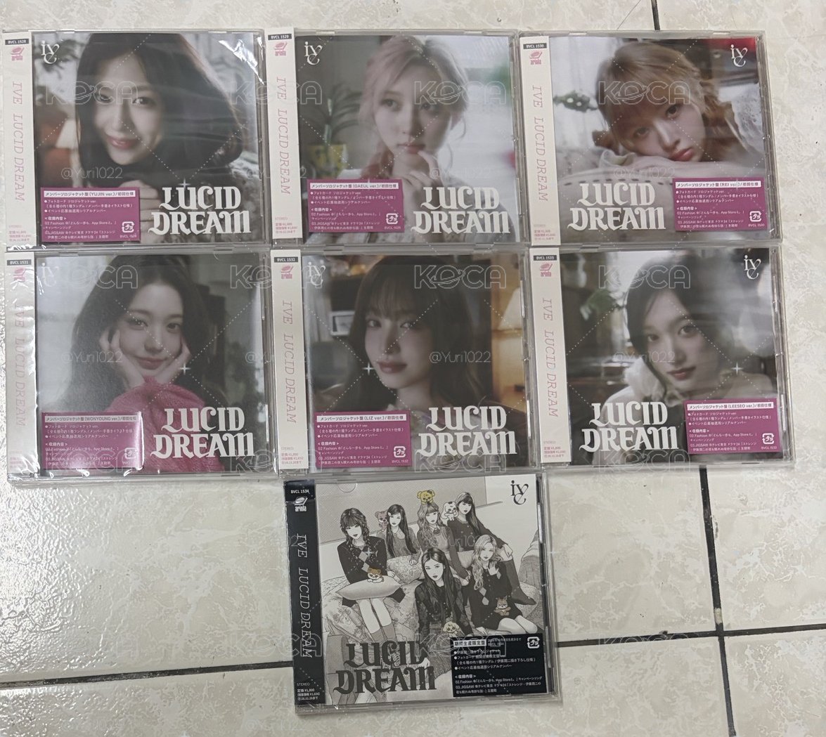【現貨】IVE LUCID DREAM 單封 限定盤 伊藤潤二 空專