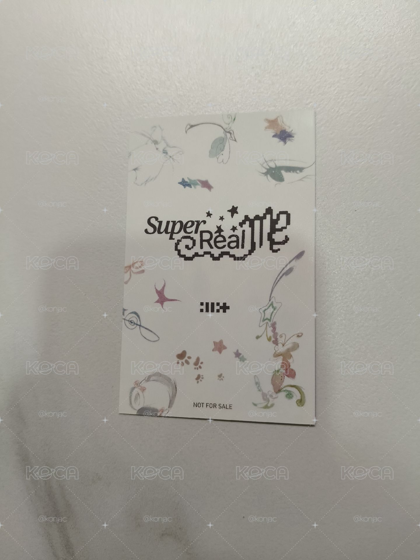 🔴SUPER REAL ME 環球 預售 特典卡 