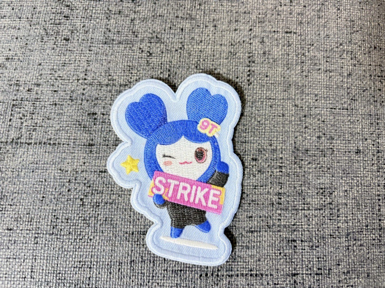新國立子瑜刺繡貼