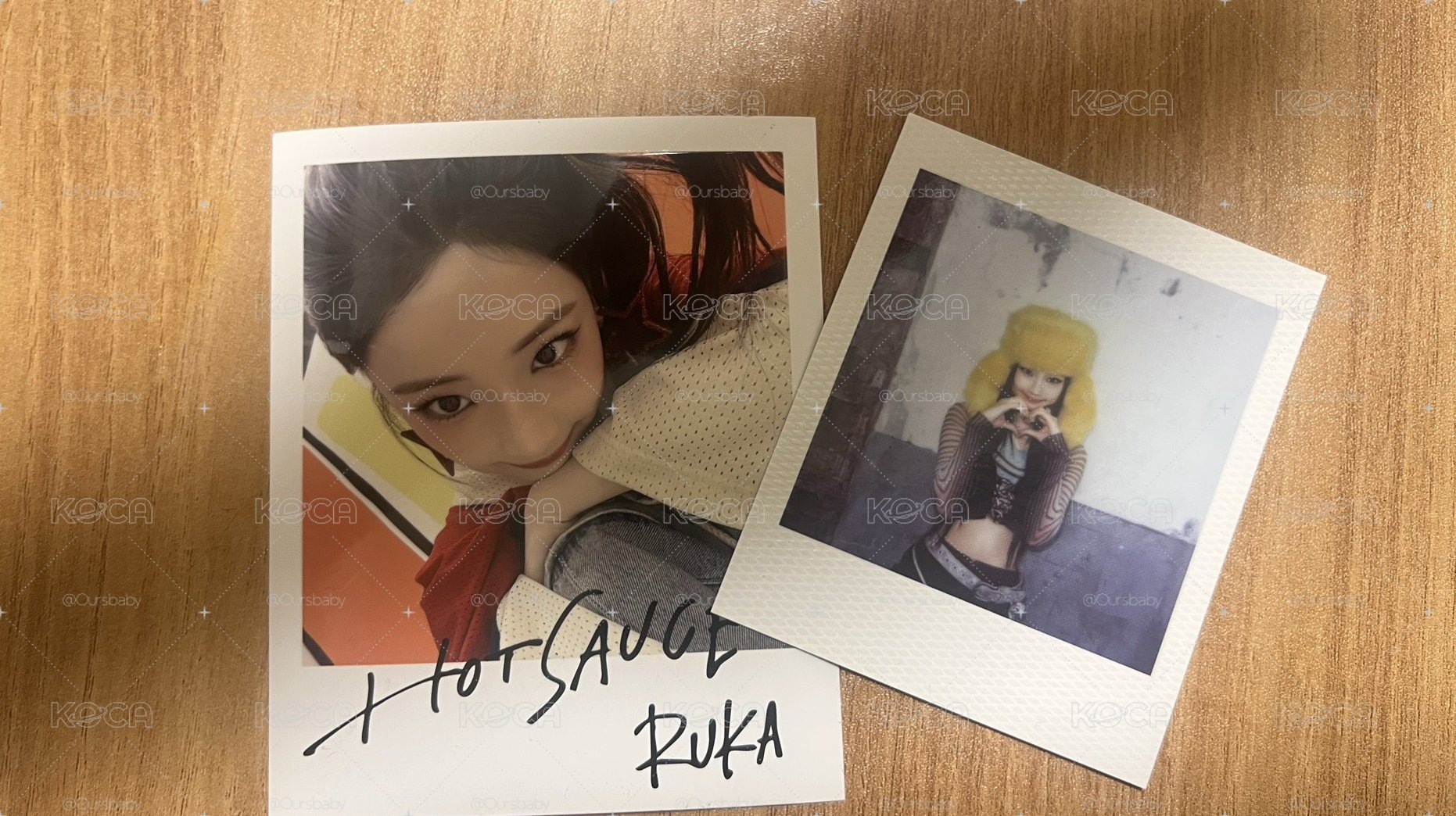 拍立得組。Ruka兩張同捆出💖