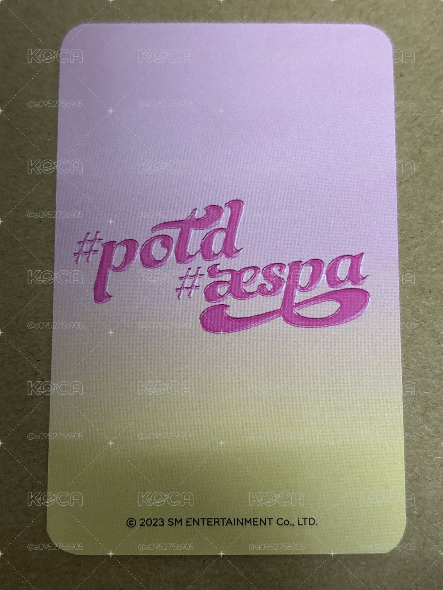 #potd展會 周邊卡 卡套柚