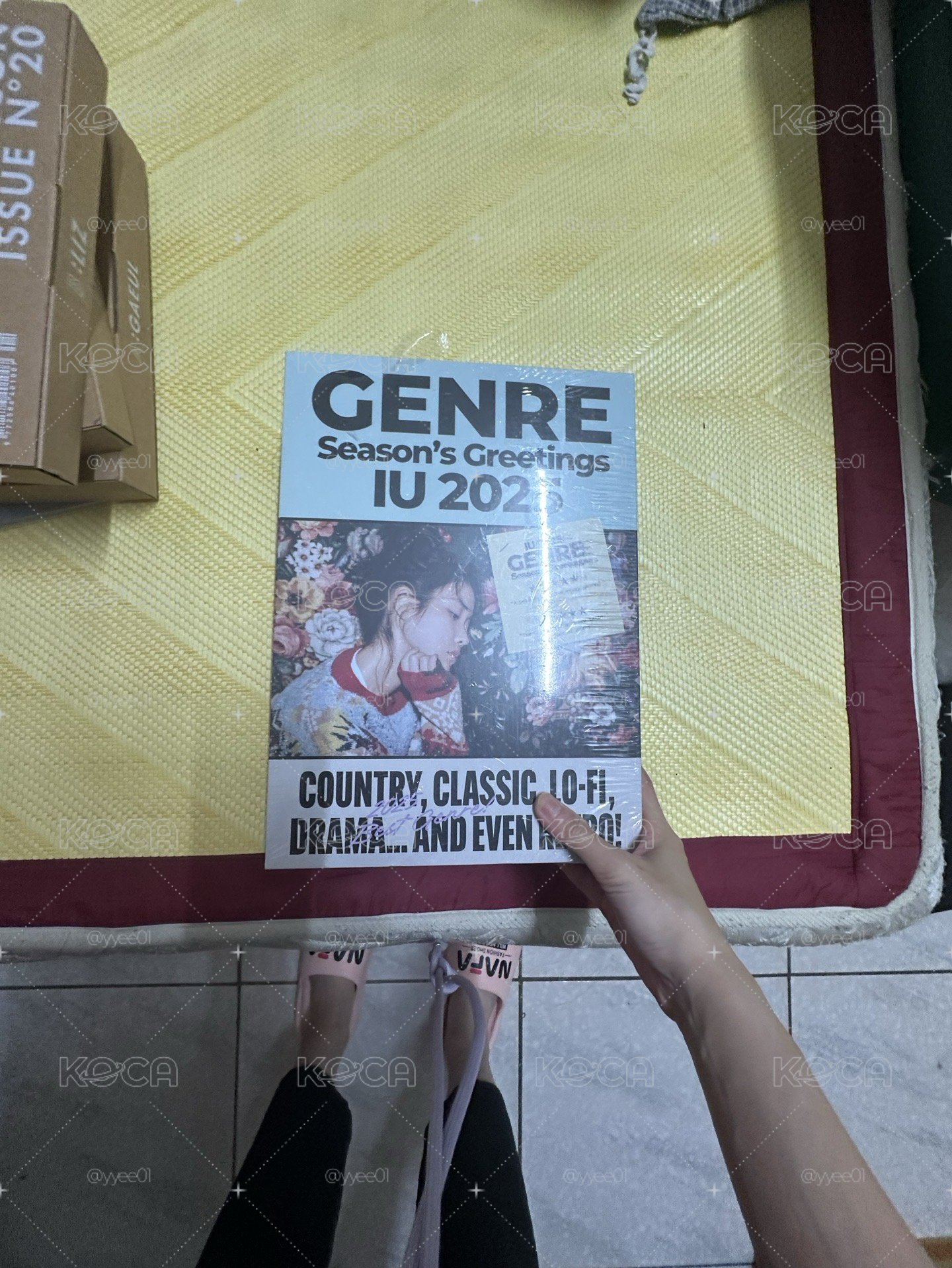 IU 2025全新未拆年曆