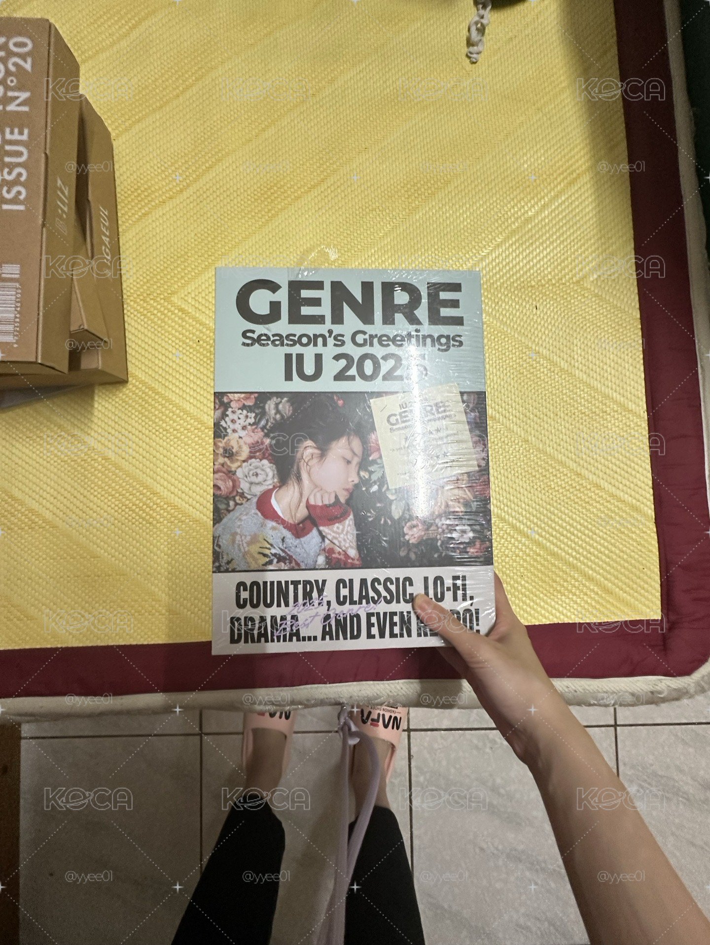 IU 2025全新未拆年曆