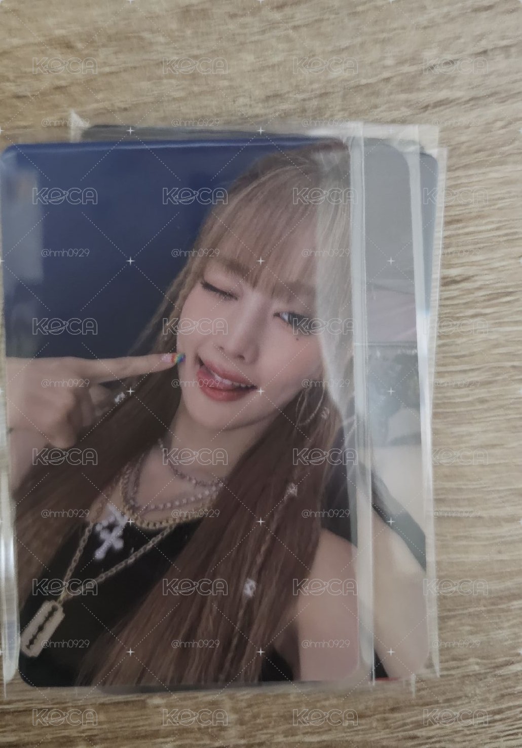 idle minnie 特典卡