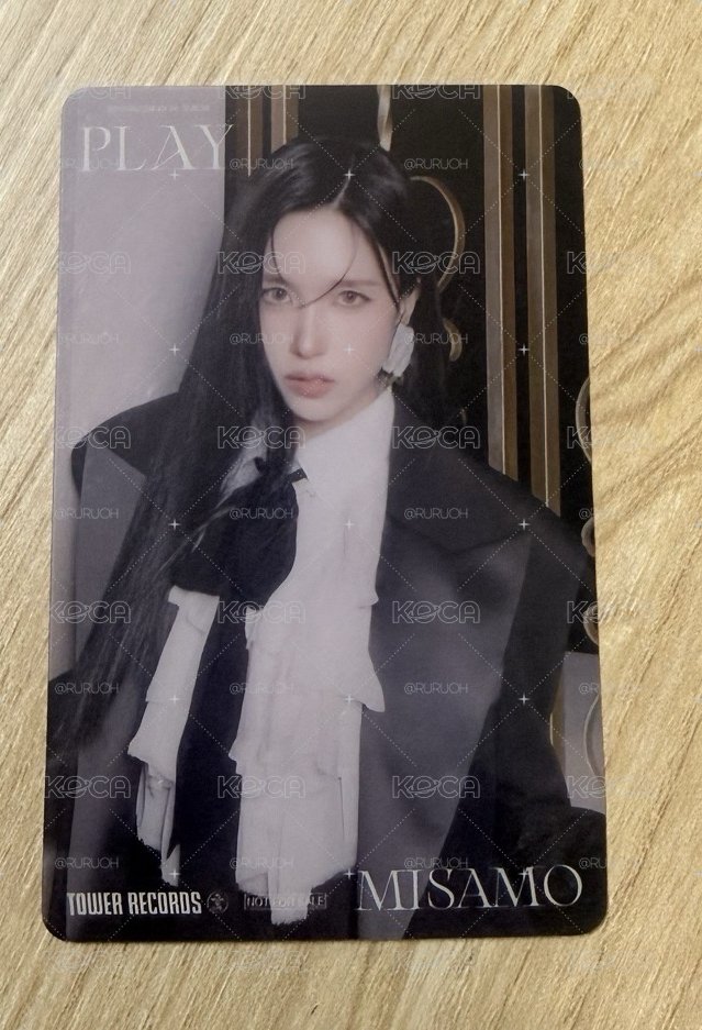 PLAY 塔店特典透卡-MINA