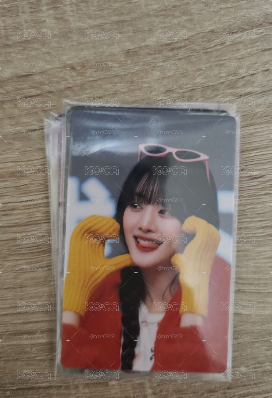 idle minnie 特典卡