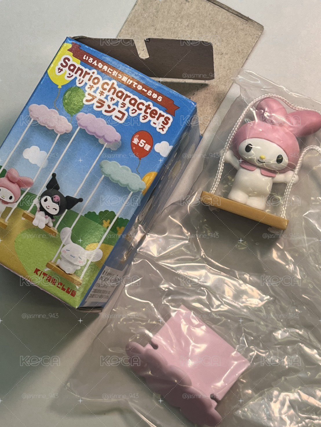 美樂蒂✨ 雲朵鞦韆 公仔