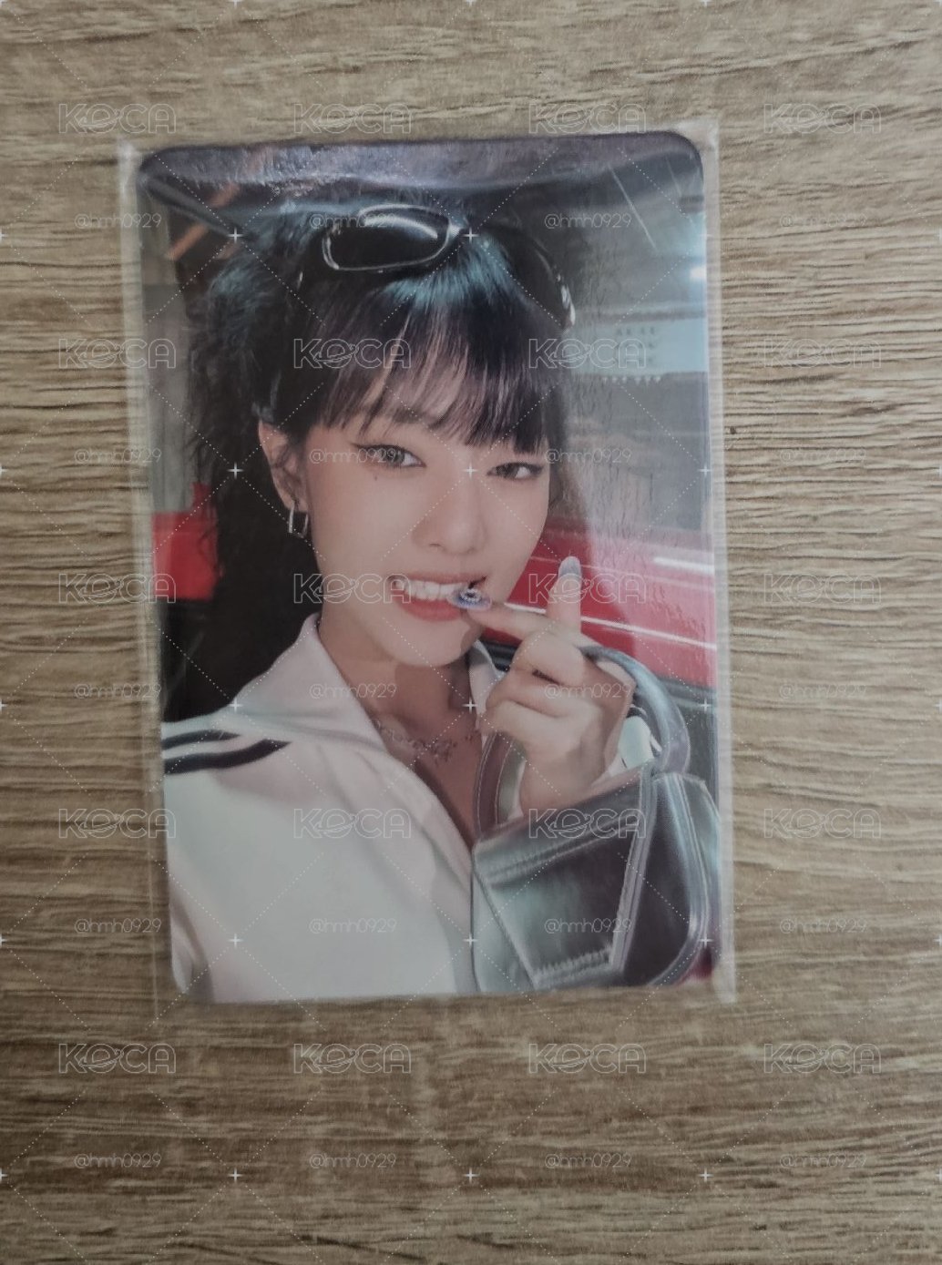 idle minnie 特典卡