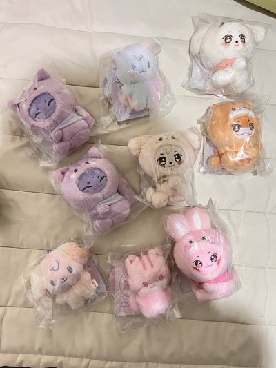 ANITEEZ IN COLOR 吊娃 ANITEEZ X TINY PLUSH KEYRING 傘
