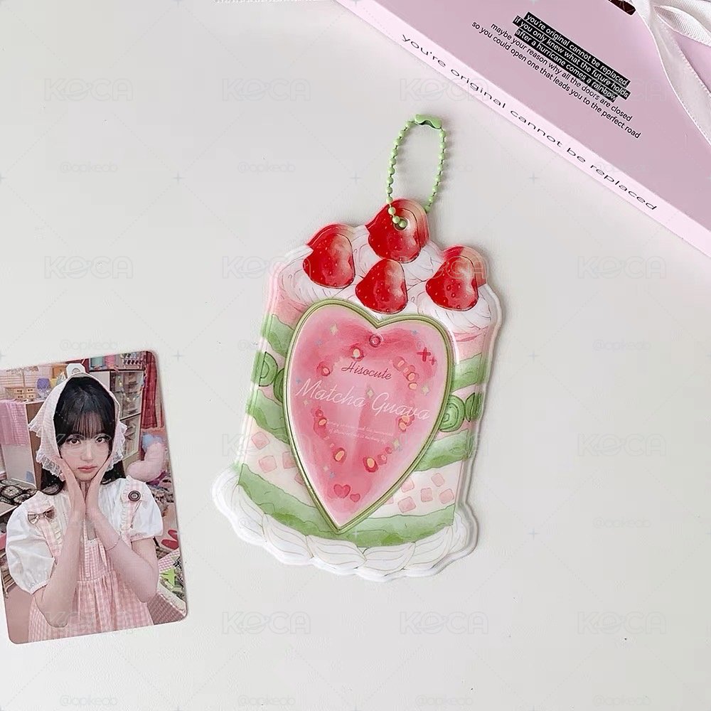 綠色蛋糕卡套