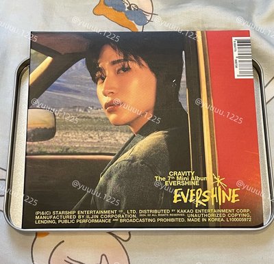 CRAVITY EVERSHINE JUNGMO已拆專（含小卡！）