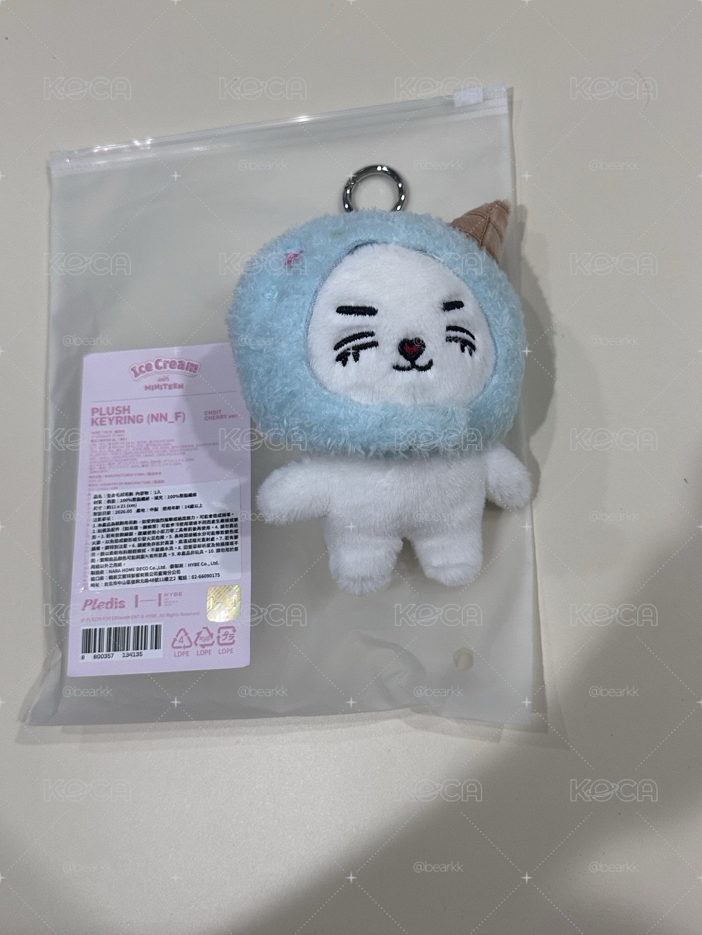 🌸全新現貨 冰淇淋喆 頭套娃 台灣快閃店