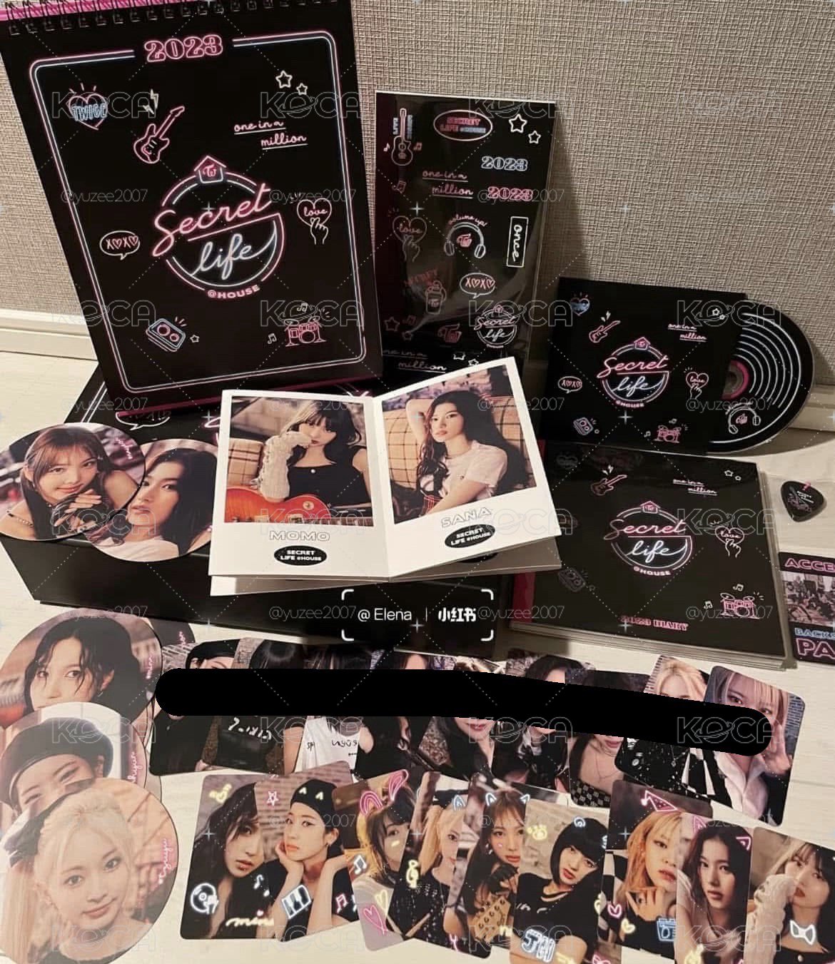 TWICE2023年曆出清