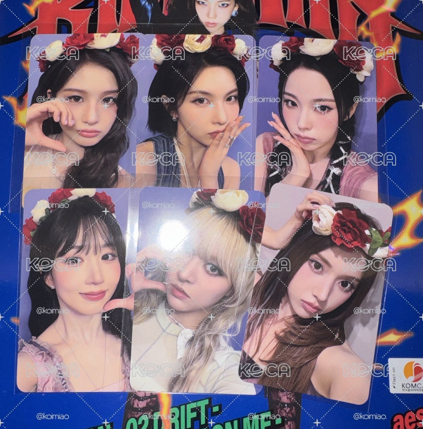 NMIXX ms花環一套