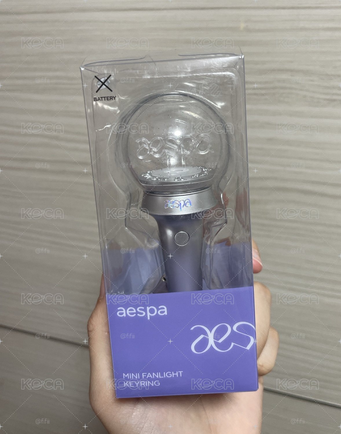aespa一代小手燈