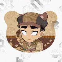 Cafe 豐收之秋祭2025 熊 徽章 （B）