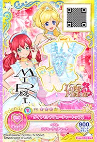 《偶像學園 on Parade！》機台卡片系列（共6彈） 簽名版本 三星卡 PR卡 上衣
