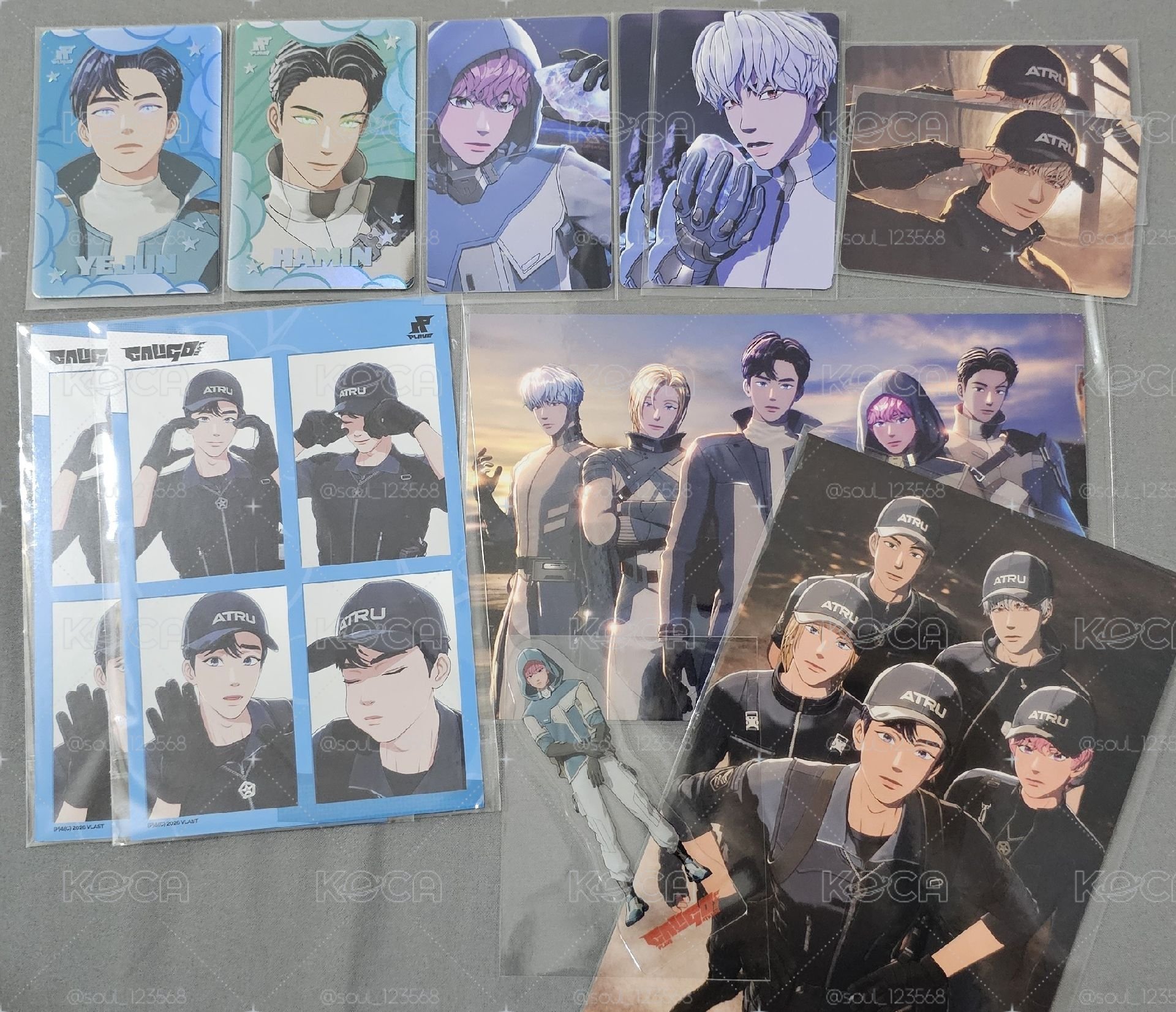 PLAVE photobook版 內容物&專卡