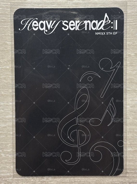 Heavy Serenade Serenade ver. 專輯卡 