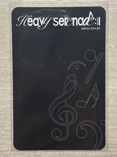 Heavy Serenade Serenade ver. 專輯卡 