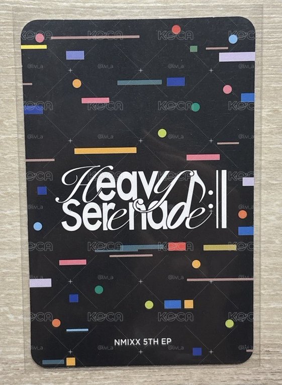 Heavy Serenade Serenade ver. 專輯卡 