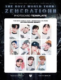 THE BOYZ WORLD TOUR : ZENERATION Ⅱ VIP 入場卡