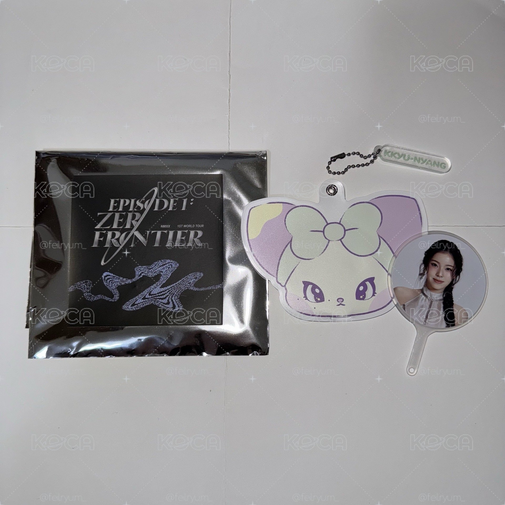 𝙉𝙈𝙄𝙓𝙓🐳<EPISODE 1: ZERO FRONTIER>一巡演唱會 鑰匙圈(已拆檢)｜Kyujin