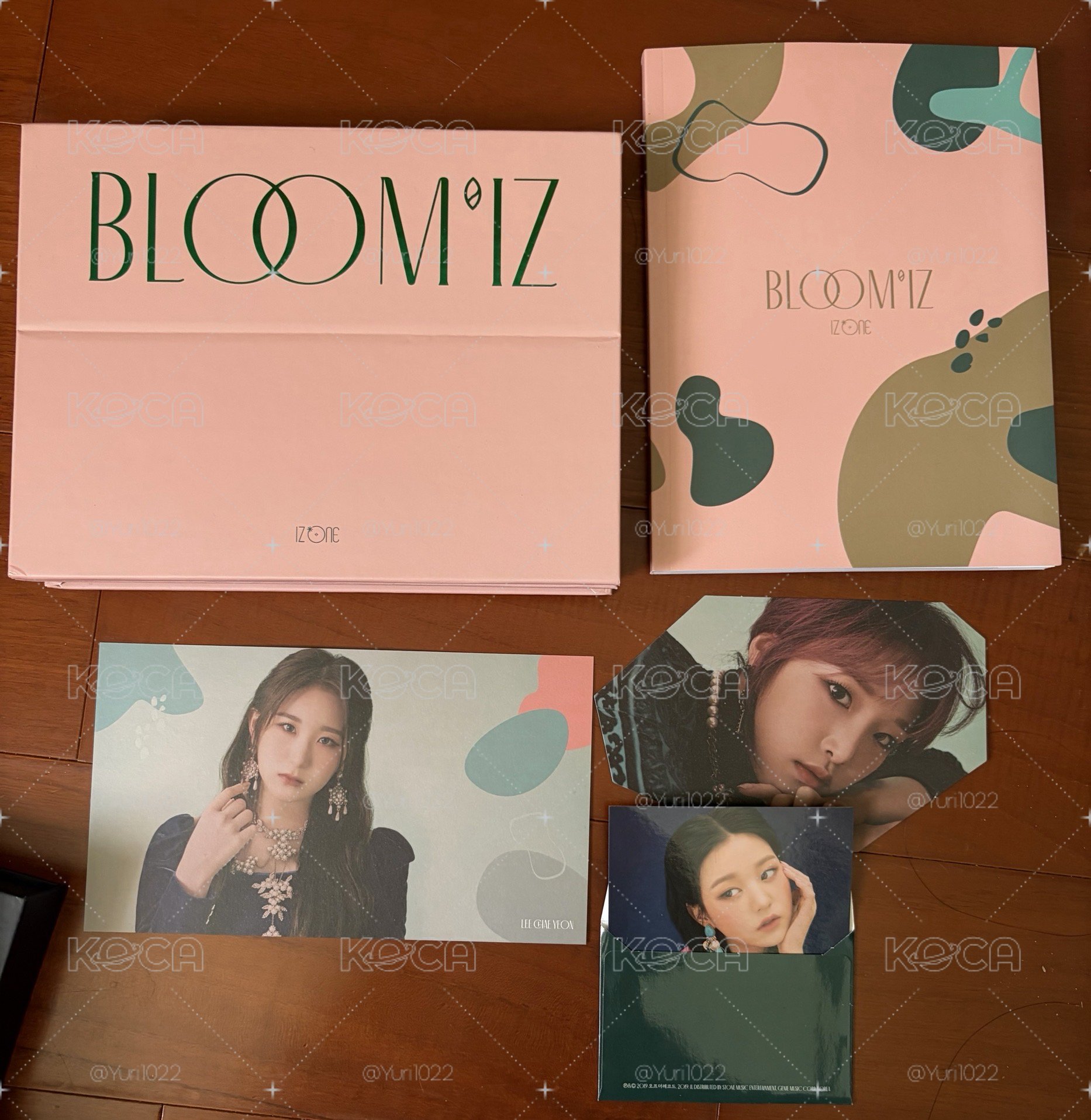IZ*ONE BLOOM*IZ I AM ver. 粉版 專輯 