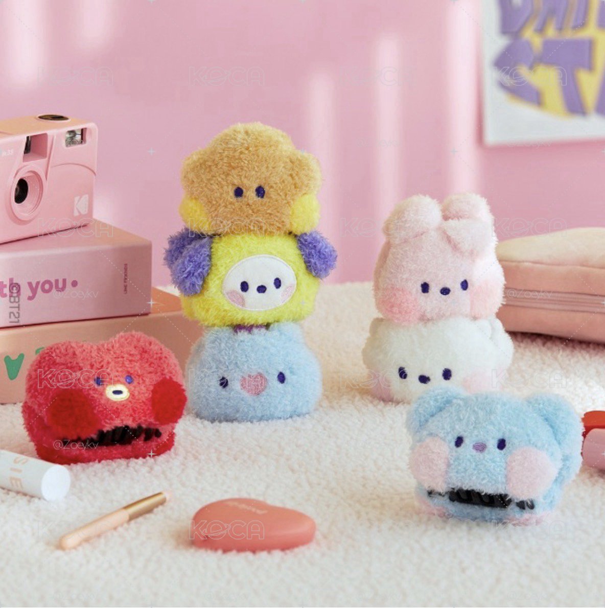 BT21 minini系列 mang 髮夾 髮飾 全新未使用 正版商品