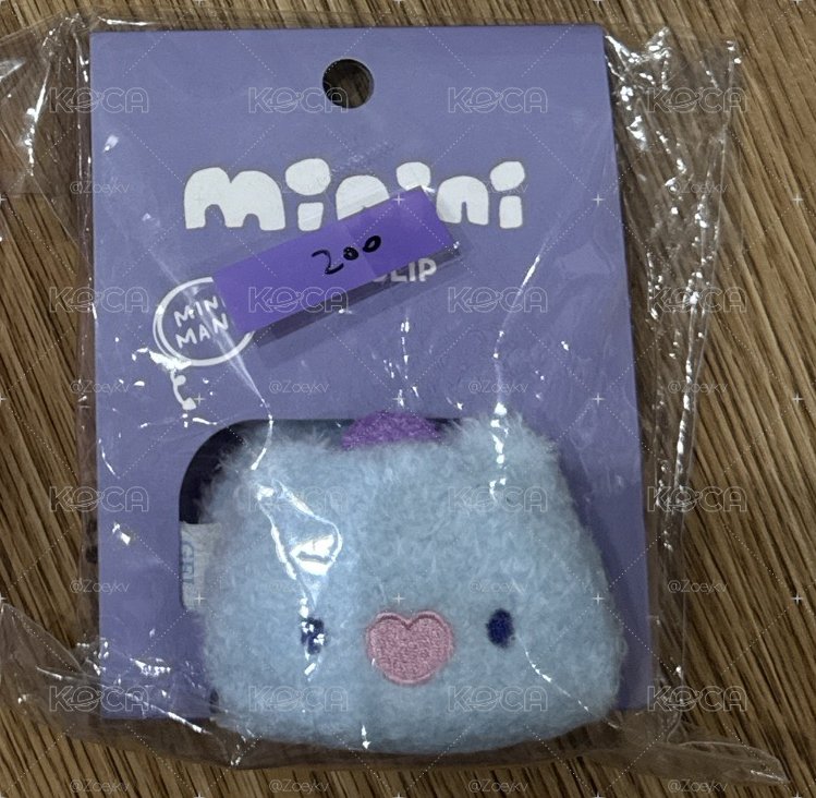 BT21 minini系列 mang 髮夾 髮飾 全新未使用 正版商品