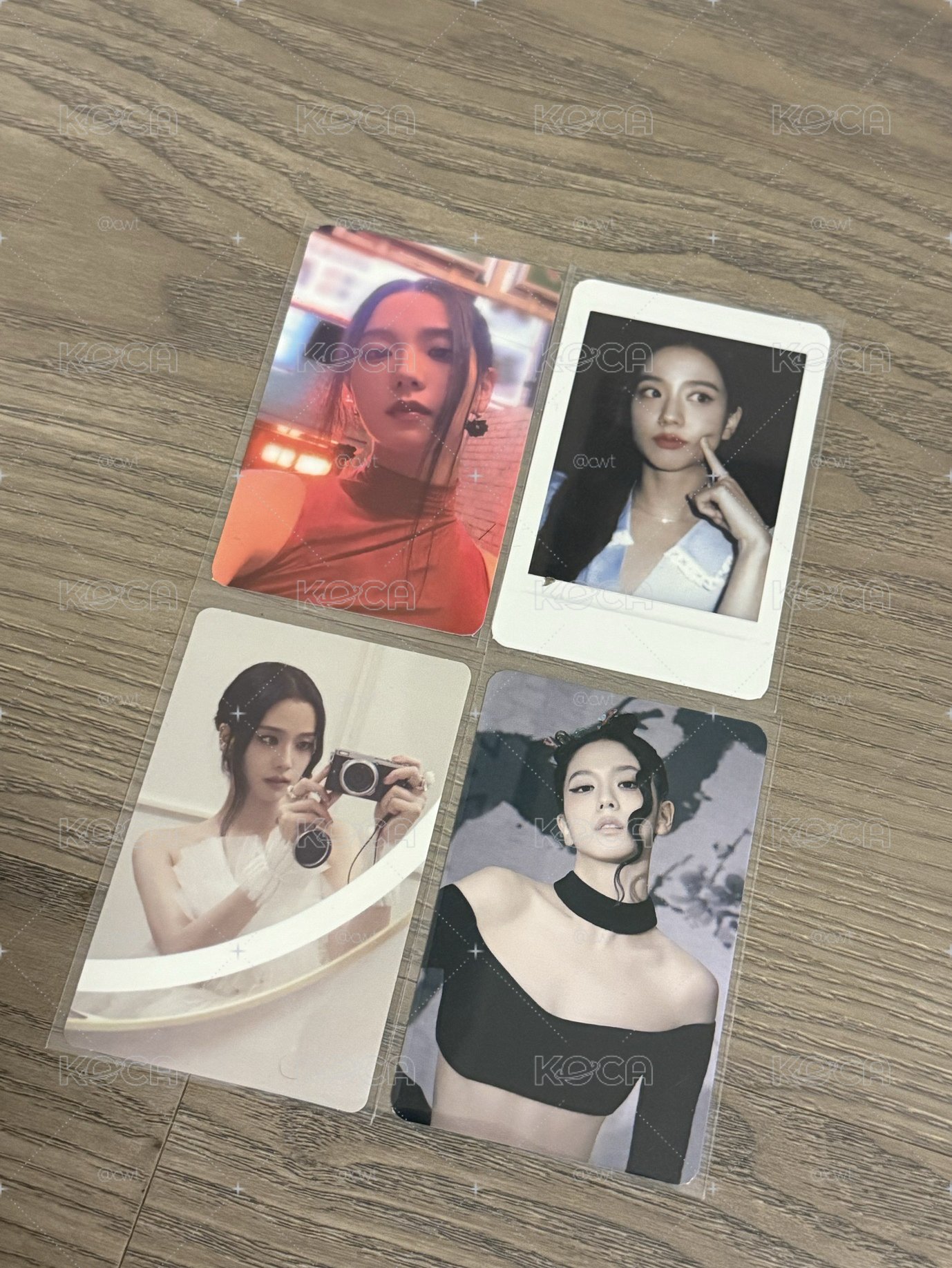 jisoo me 專輯小卡 一套