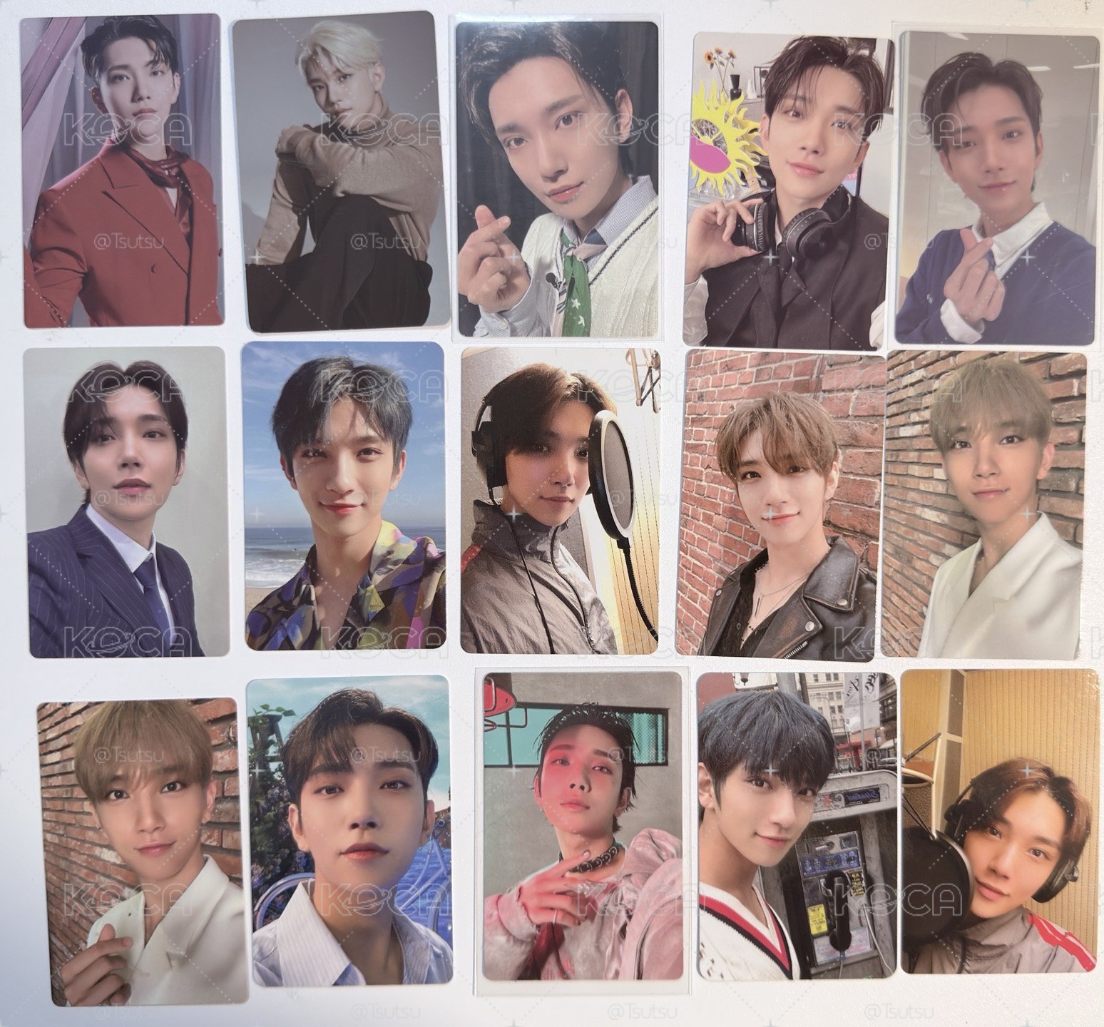 （現貨 整圖15張出 一日寄出）seventeen 洪知秀 Joshua 小卡盤