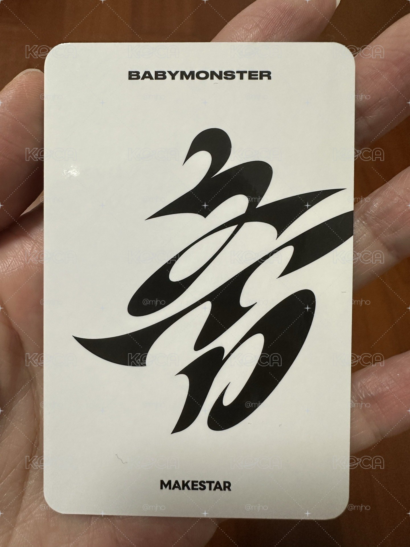 BABYMONSTER CHOOM 雅賢 Ahyeon ms特典卡