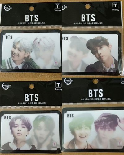 CU BTS 3D 交通卡 T-money