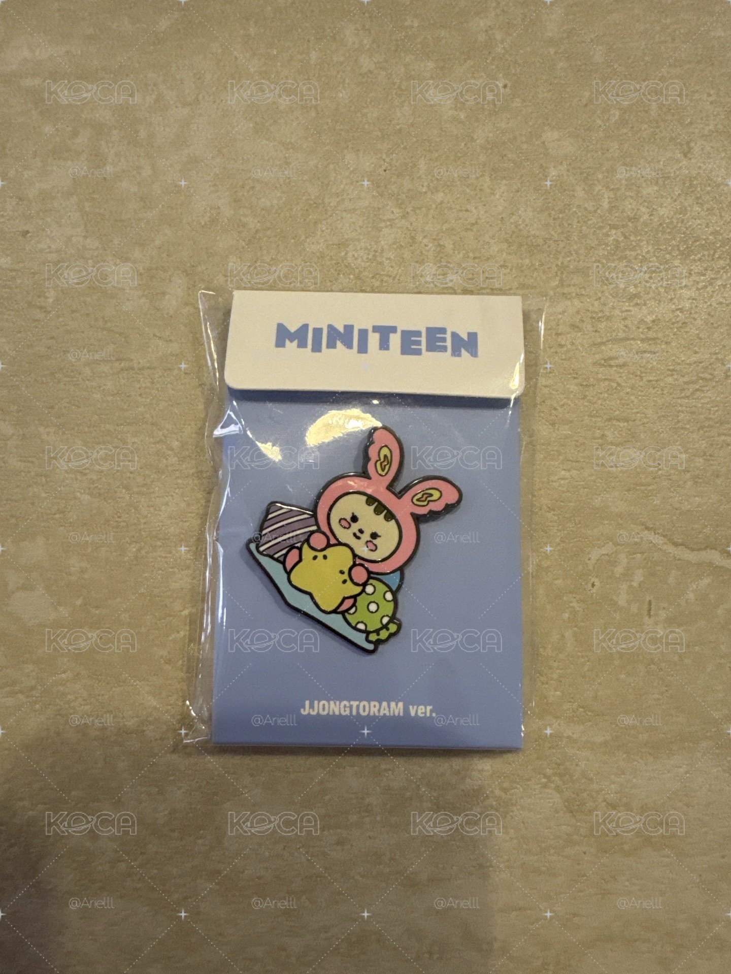 MINITEEN 別針襟章 （漢）